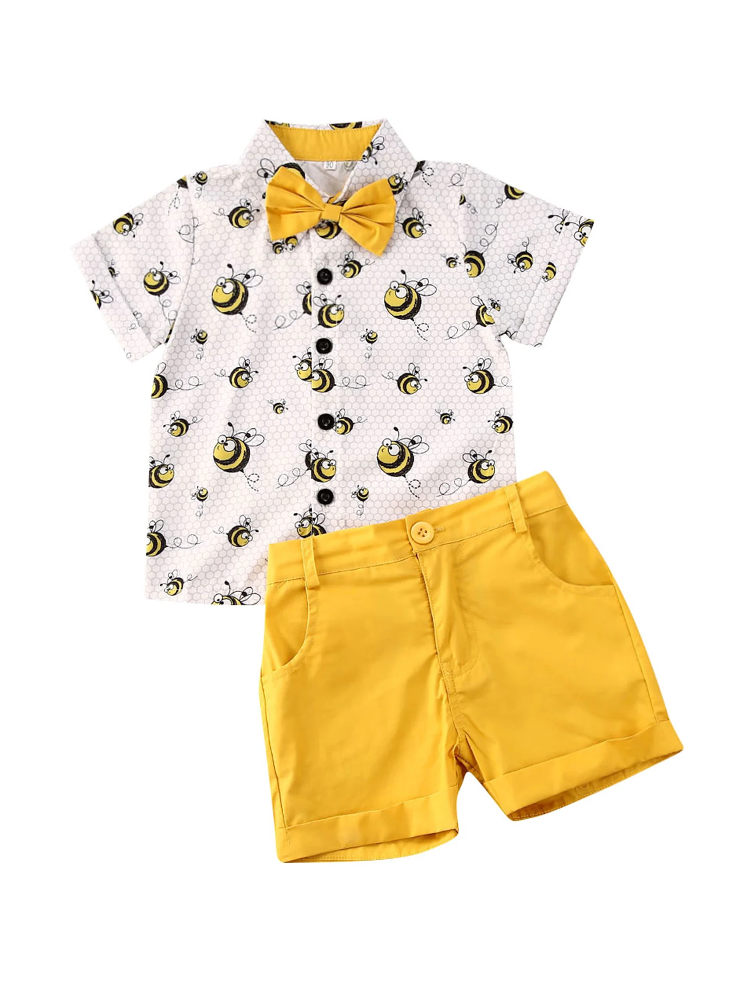 Herre Spædbarn Baby Drenge Tøj Sæt dyreprint Kort Ærme T-Shirts, Toppe+Shorts 2stk