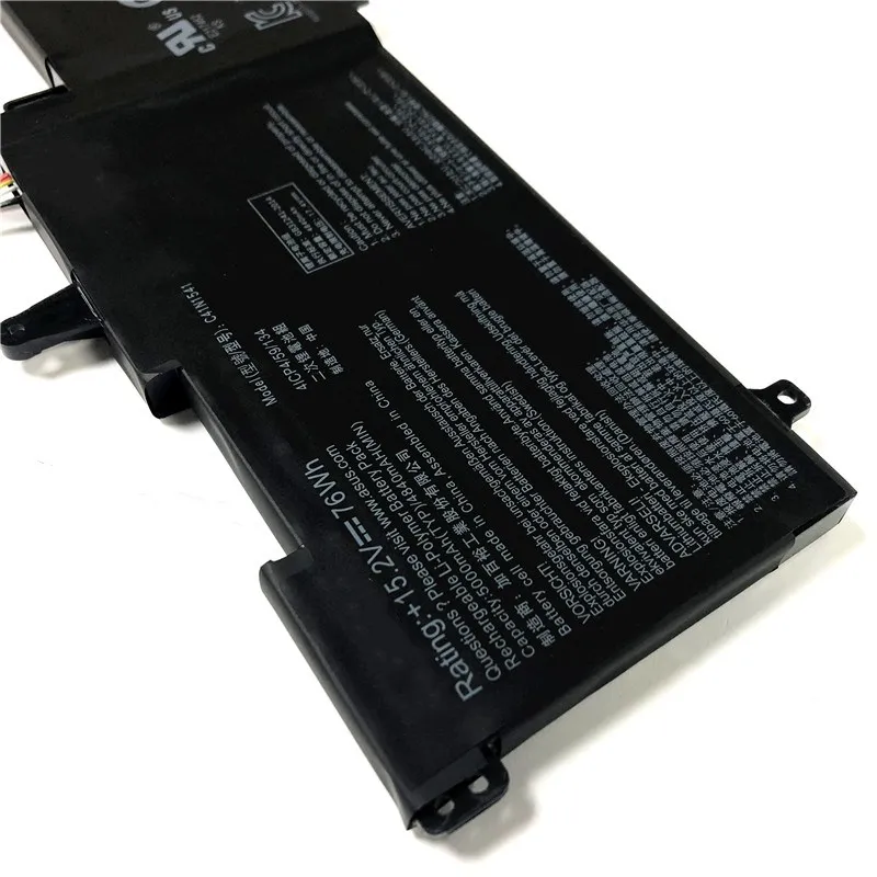 HKFZ NYE Ægte 15.2 V , 76W batteri C41N1541 til ASUS ROG Strix AR Edition GL703GM , GL703GE , GL703GS