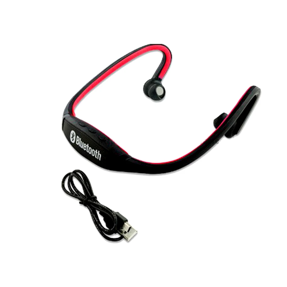 HOMEBARL BS19C Bluetooth 4.0 Sport Trådløse Hals Hovedtelefoner Hovedtelefoner Headset + 8GB 16GB Micro SD-Kort / FM-Radio / Mic PK ZK-S9