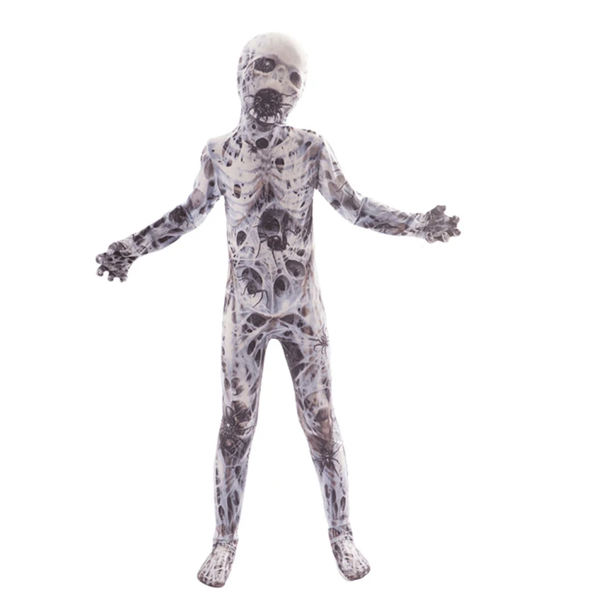 Horror Varulv Monster Klovn Kostumer til Halloween Kostume til børn Skræmmende Zombie, Skelet Kostume Uhyggelig Dæmon Purim Buksedragt