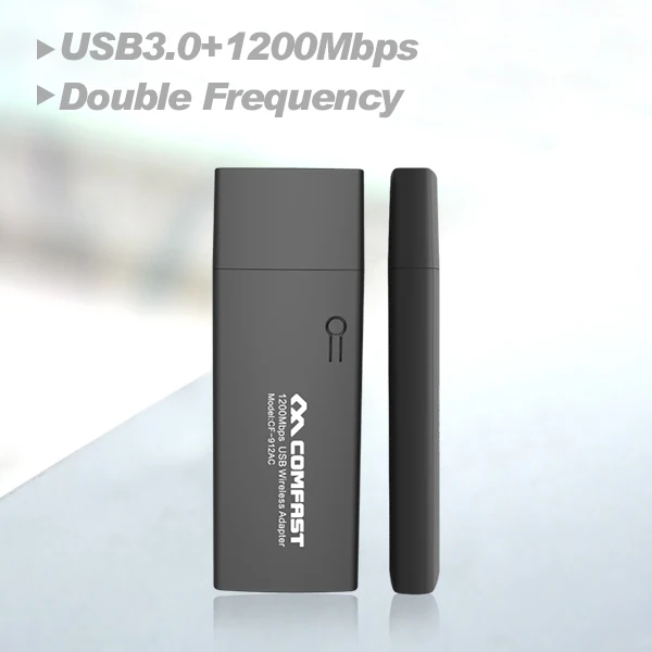 Hot salg COMFAST CF-912AC 2,4 G/5,8 GHz Dual-Band 802.11 ac 1200Mbps dual band USB 3.0 WI-FI WIFI WIRELESS Network ADAPTER-Kort