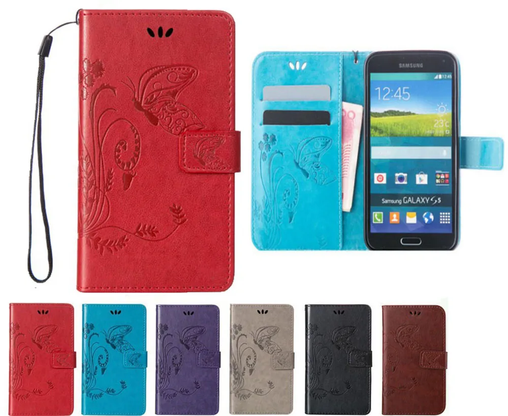 Hot salg! Sagen TOP Kvalitet telefon taske Butterfly PU Læder Cover Med Udsigt Til Doogee X100 X90 X90L N10 Y8C Y8