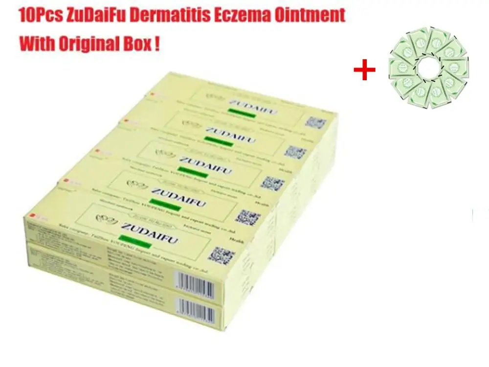 Hot sælger ZUDAIFU Kroppen Psoriasis Creme 10+10=20piece