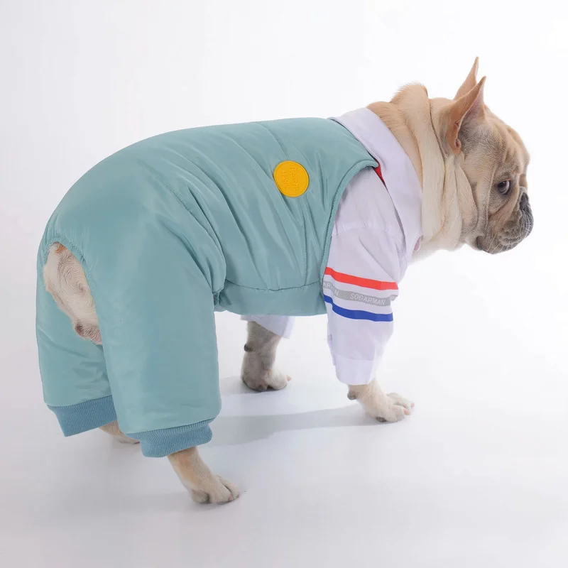 Hund Tøj Vinter Formelle Hund, der Passer Bryllup Hunde Kostume To-piece Suit Tøj Til Hunde Jakke Vinter fransk Bulldog Pels