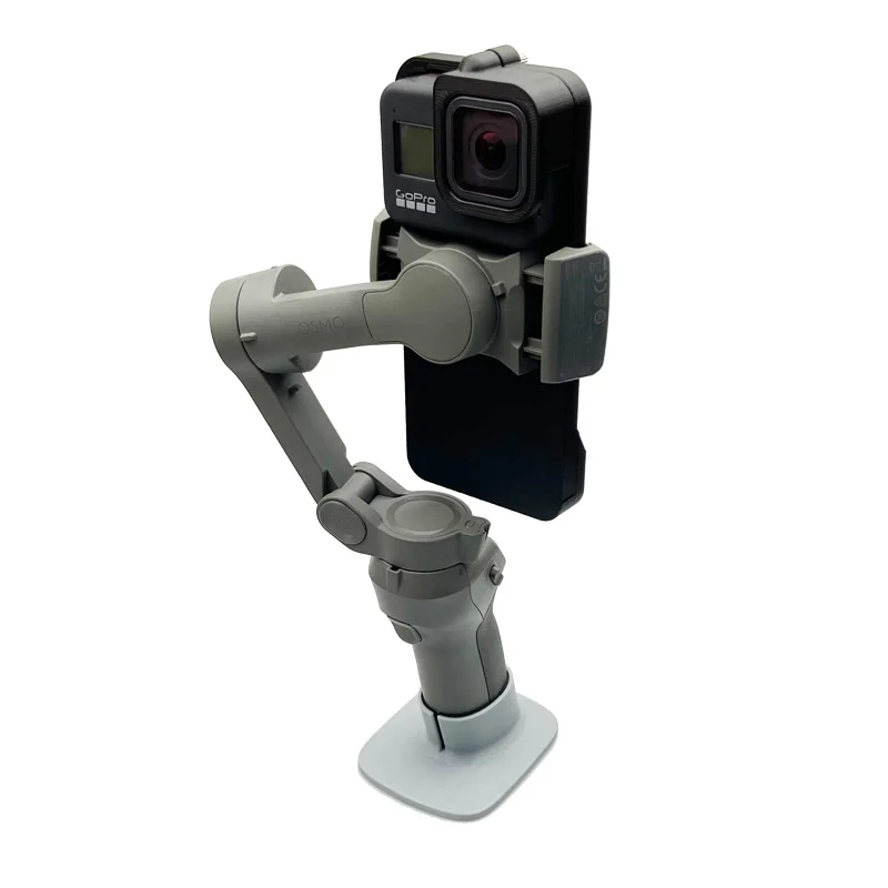 Håndholdte Gimbal Adapter Skifte Mount Plade til GoPro Hero 8 Black Kamera Skifte Mount Adapter Plade til DJI Osmo Mobil 4 3