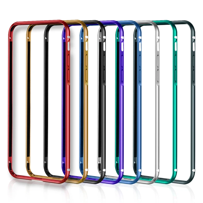 Høj Kvalitet Spænde Tynd Slank Aluminum Metal Bumper cover Til iPhone 8 7 Plus X XS 11 Pro XS ANTAL XR Luksus Forgyldt Hard Case Cover