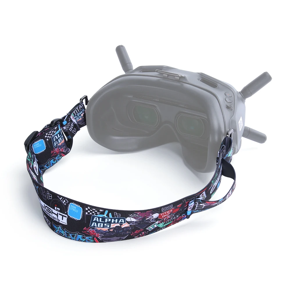 Iflight FPV Goggle Farverige Bandage Strop til DJI Skyzone Fatshark FPV Beskyttelsesbriller Racing Freestyle