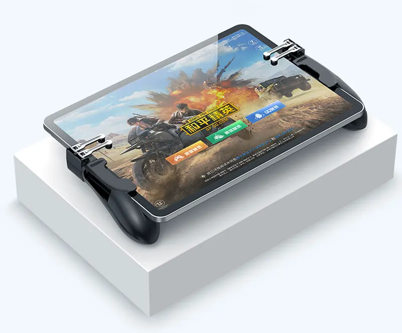 Ipad spil Controller Seks Finger Pubg Mobile Udløse Gamepad Greb L1R1 Fire Mål-Knap Joystick til pad Tablet FPS Spil Håndtag