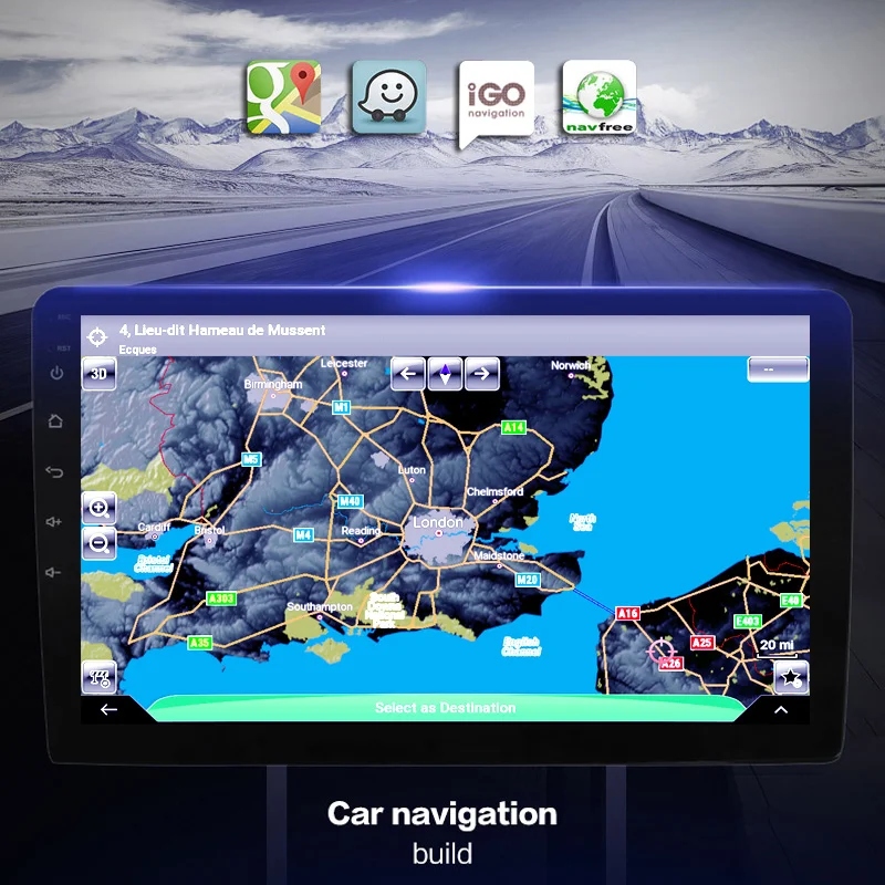 IPS 2.5 D Android 10 Bil GPS Mms Til Peugeot 2008 208 BIL DVD-Afspiller 2016 2017 2018 med Bluetooth-Radio