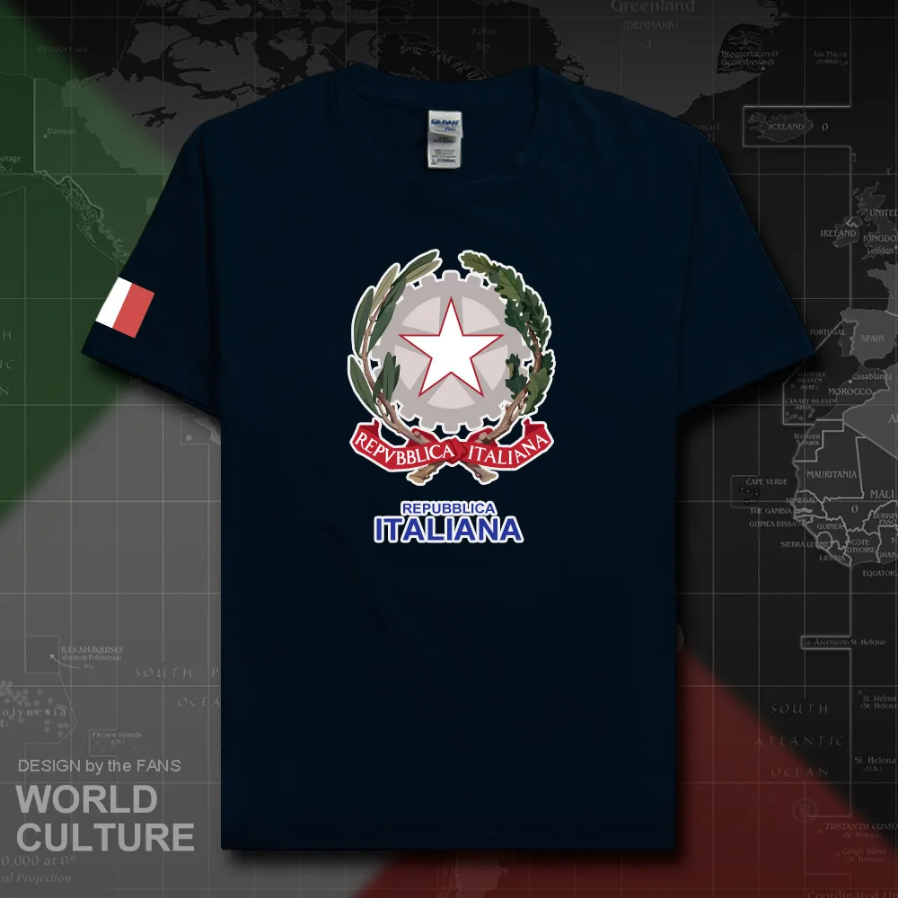 Italien Italia italiensk t-shirt mand 2018 t-shirts nation team bomuld fitnesscentre fans Trøjer streetwear trænings-og ITA land toppe 20