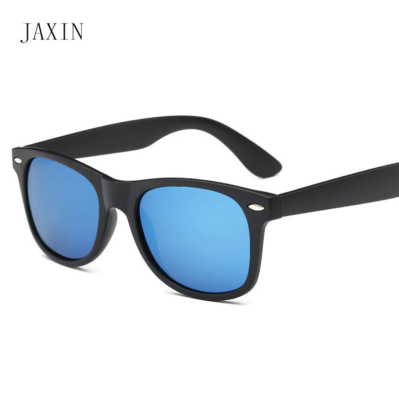 JAXIN Fashion square Sort ramme Solbriller Kvinder tendens nye brand design vilde Solbriller Mænd udendørs rejse beskyttelsesbriller UV400 oculos