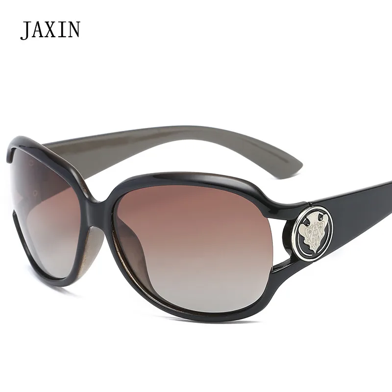 JAXIN Mode Solbriller Kvinder tendens vilde skønhed Sol Briller Ms brand design udendørs shopping rejse polariserede briller UV400