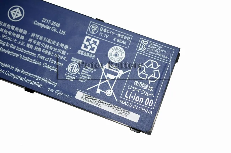 JIGU AP12A3I Oprindelige Laptop Batteri Til ACER Aspire Timeline Ultra M3 M5 M3-581 M5-481 M5-581 AP12A4i M3-581TG