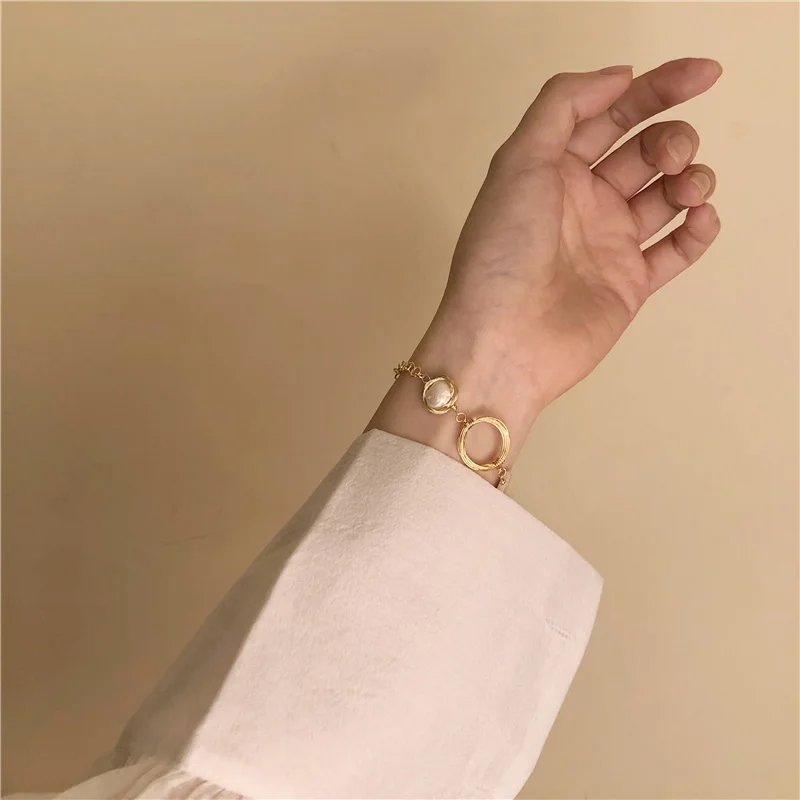 JLBN1252 Chaoxian Naturlige Perle Skaldyr håndlavede franske Retro-stil Armbånd Kvinders Stil