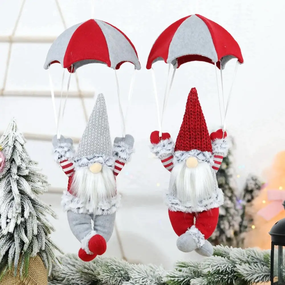 Jul Faldskærm, Gamle Mand Hængende Stykker Julepynt Shopping Mall Vindue Ornamenter Skydiving Dukke Pynt