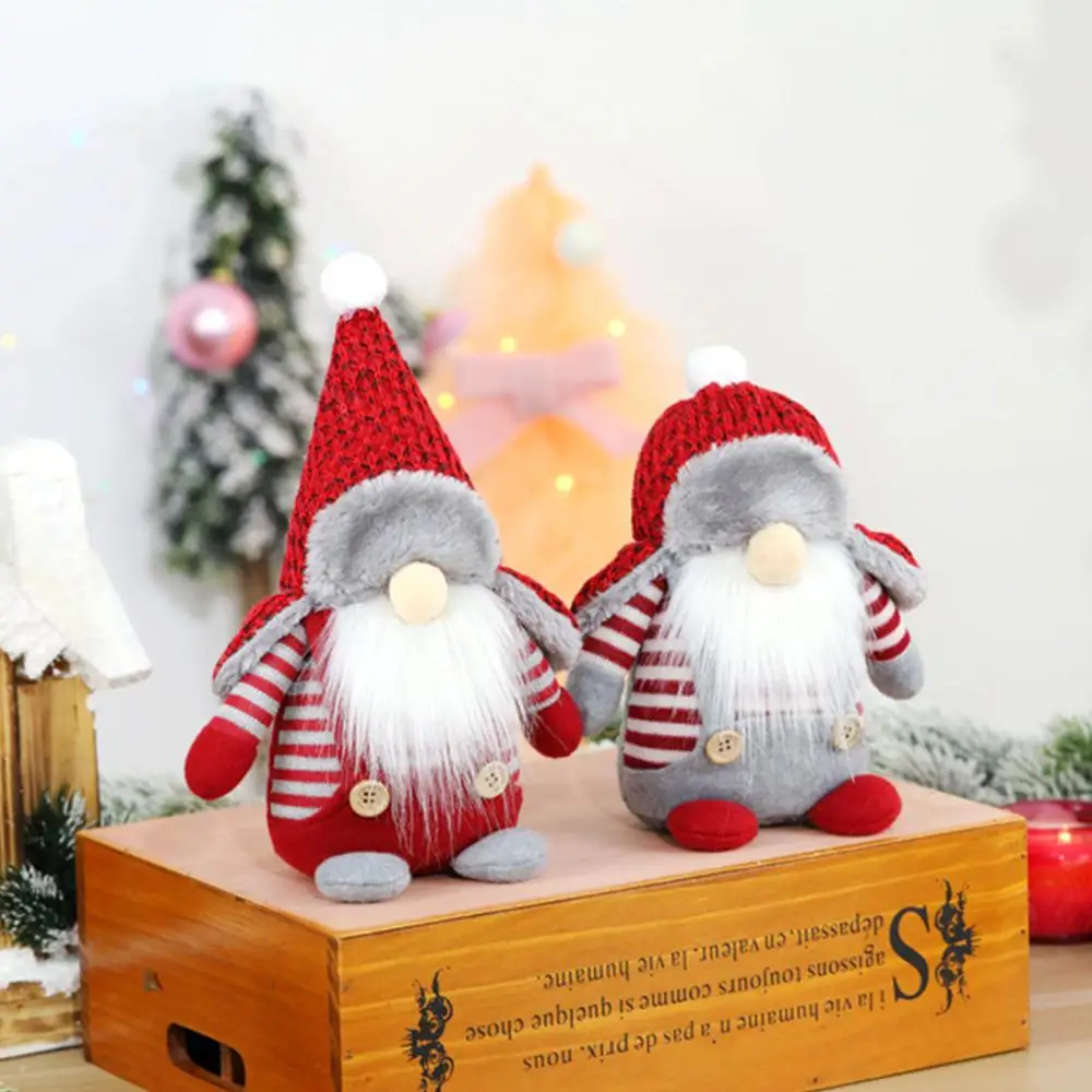 Jul Rudolph Dukke Xmas Gaver Noel Jul Natal Godt Nytår 2021 Julepynt Til Hjem Glædelig Jul