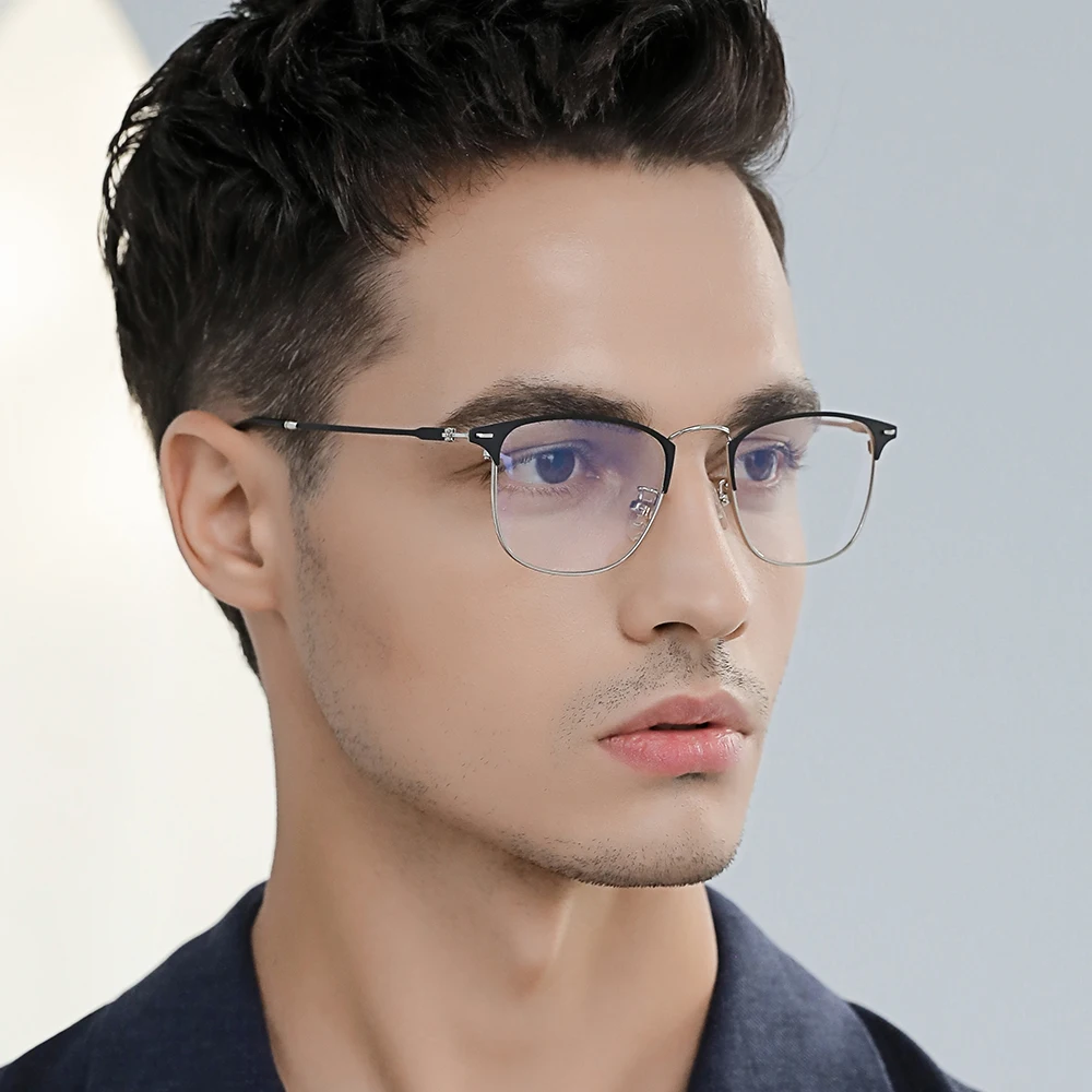 KATELUO 2020 Herre Anti Blå Lys Laser Træthed Briller Fotokromisk Computer-Briller til Mænd Optiske Briller Ramme 9810