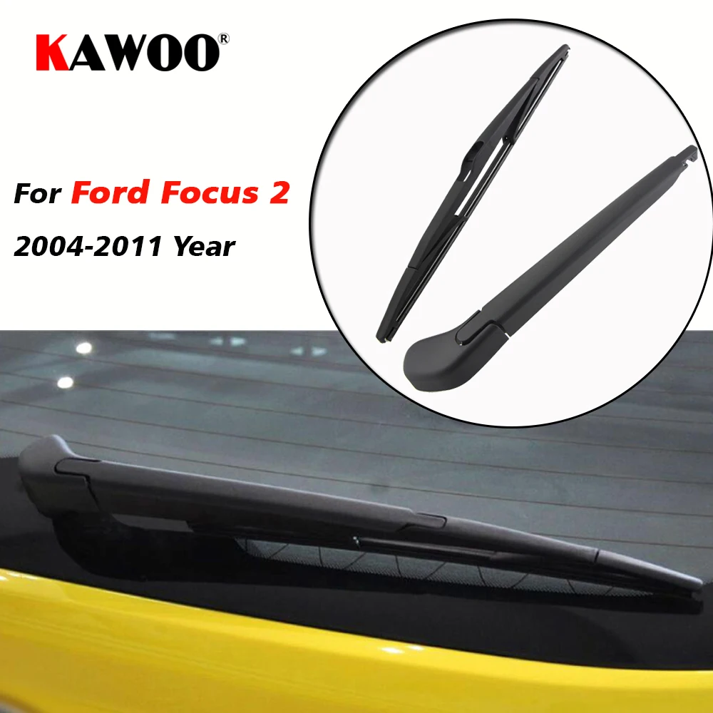 KAWOO Bilen Viskerblad Forruden, Bag Visker Blade For Ford Focus 2 350mm Hatchback, 2004-2011 år Auto Bil Styling Tilbehør