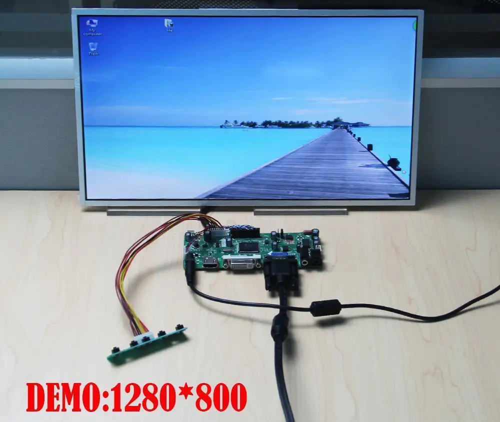Kit Til LP156WF1(TL)(C1) HDMI VGA Audio-kort DIY-Skærm LED LCD Panel DVI 15.6