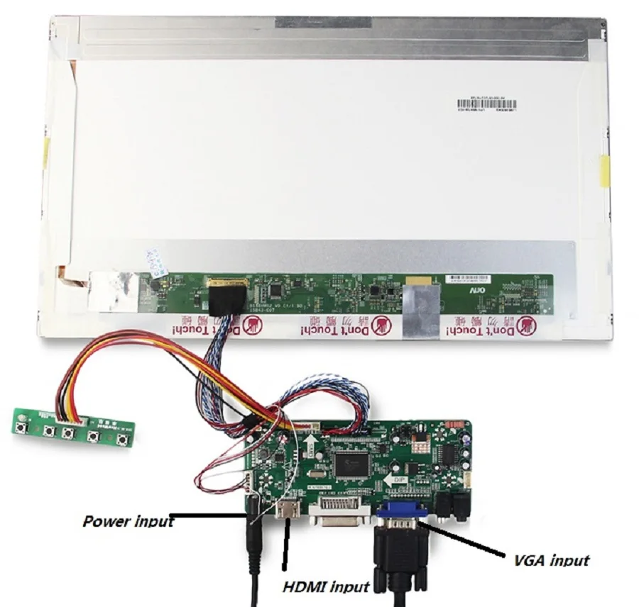 Kit Til LP156WF1(TL)(C1) HDMI VGA Audio-kort DIY-Skærm LED LCD Panel DVI 15.6