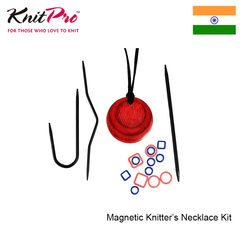 Knitpro Magnetiske Strikkere Halskæde Kit strikning, broderi værktøjer håndværk