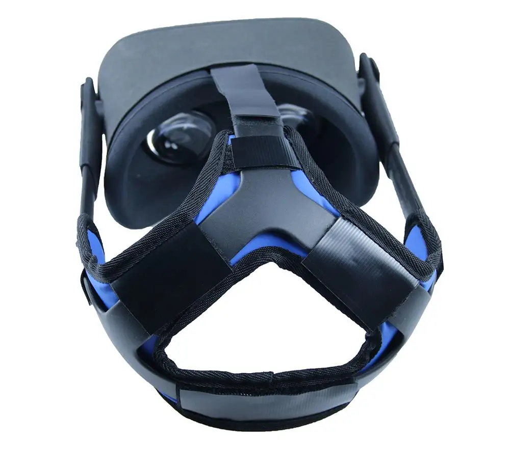 Komfortable PU Læder, Non-slip Head Strap Skum Pad for Oculus Quest / Quest 2 VR Headset Pude Hovedbøjle Fastsættelse af Tilbehør