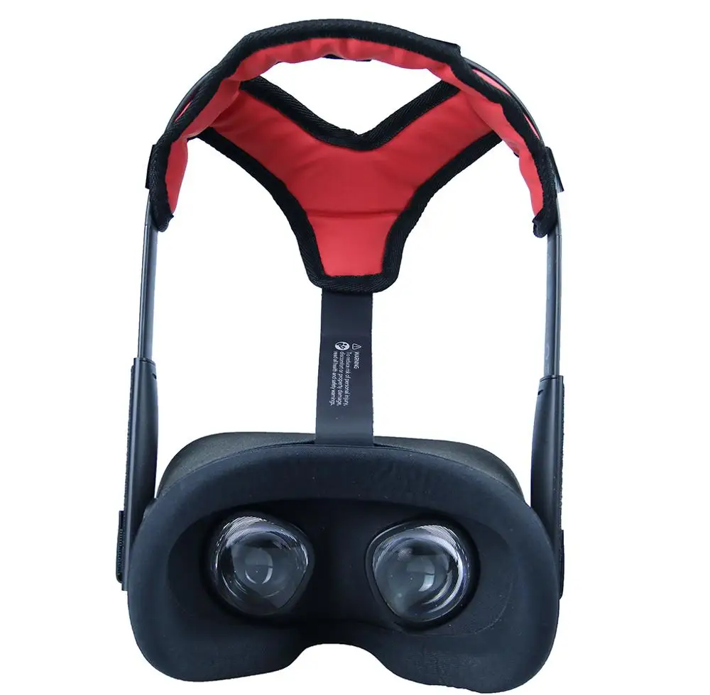 Komfortable PU Læder, Non-slip Head Strap Skum Pad for Oculus Quest / Quest 2 VR Headset Pude Hovedbøjle Fastsættelse af Tilbehør