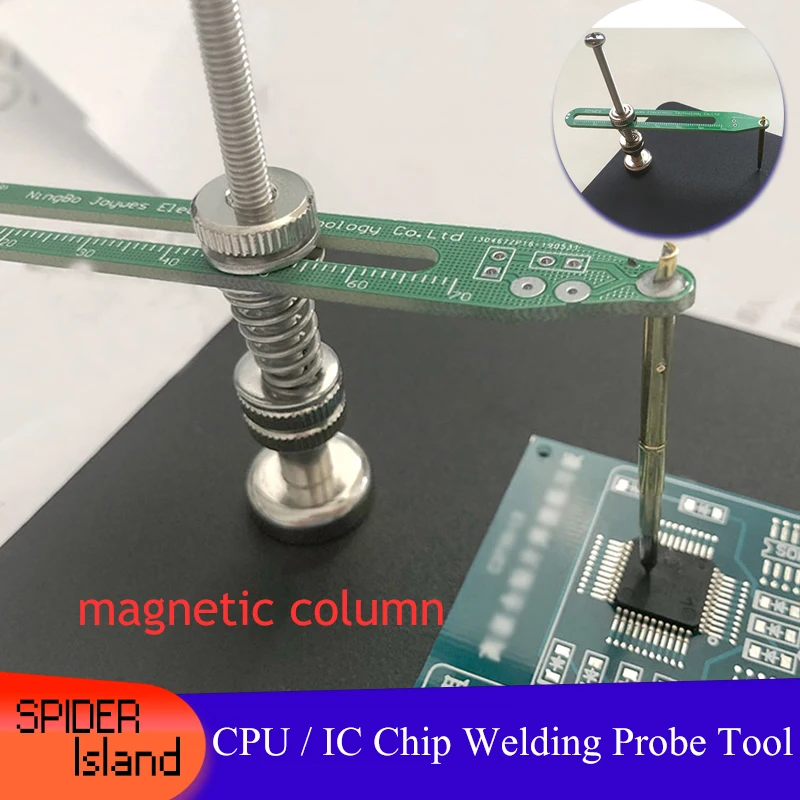 Komponenter IC chip modul cpu printkort PCB elektronisk produktion svejsning fast test probe at trykke nålen brændende Værktøj
