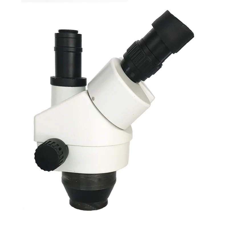 Kontrol med musen 7X-45X Trinokulartubus Stereo-Mikroskop +Og 11,6
