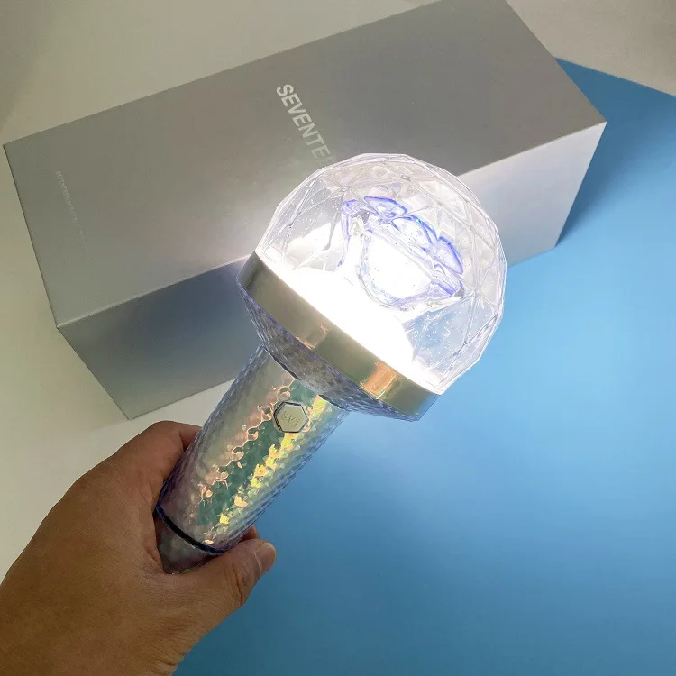 Kpop Sytten anden generation Lightstick med bluetooth-Kontrol Farve støtte koncert lampe lysstofrør stick hånd lampe K-POP
