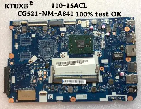 KTUXB CG521-NM-A841 bundkort er egnet til Lenovo 110-15ACL notebook bundkort AMD CPU, DDR3 test arbejde