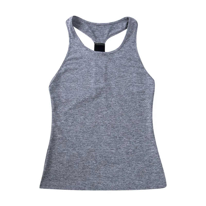 Kvinder er Almindeligt Farve Tank Top Vest Piger Ærmeløs Yoga FITNESS Sport Shirts XS-XL