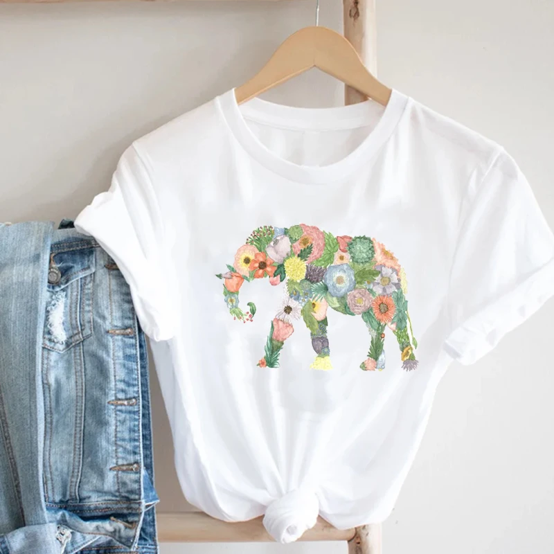 Kvinder Udskrivning Kaktus 90'erne Mujer Camisetas Pige Casual Streetwear Mode Tøj Print Tee Top Tshirt Kvindelige Grafisk T-shirt