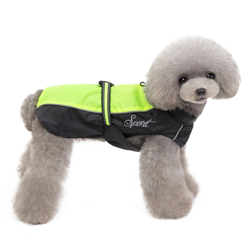Kæledyr Hund Vandtæt Regnjakke Hund Tøj Pels Vinter Udendørs Jakke Poncho Hvalp Yorkshire Chihuahua, Puddel Bichon Tøj