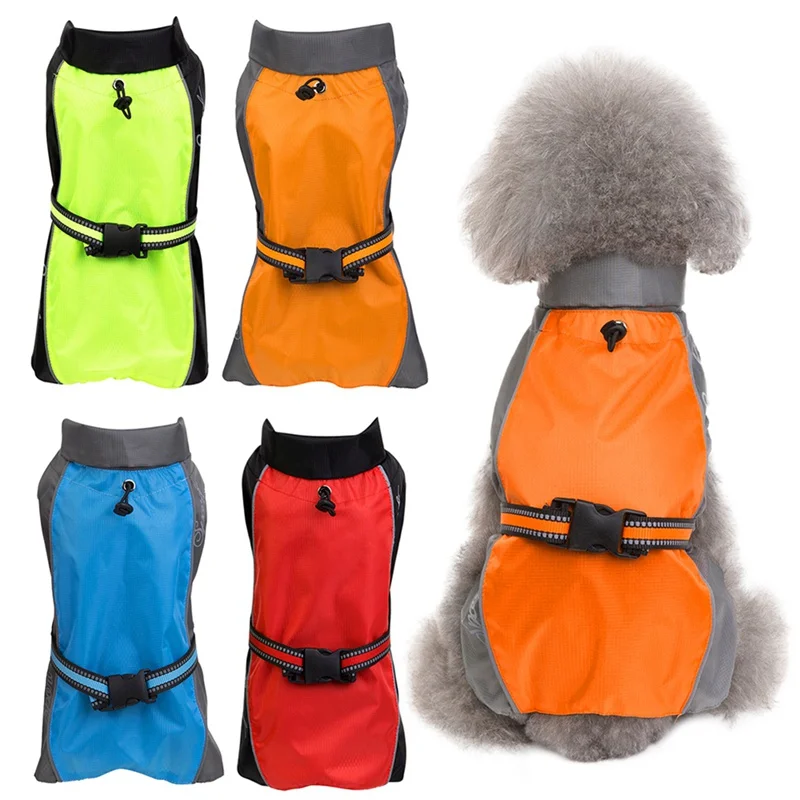 Kæledyr Hund Vandtæt Regnjakke Hund Tøj Pels Vinter Udendørs Jakke Poncho Hvalp Yorkshire Chihuahua, Puddel Bichon Tøj