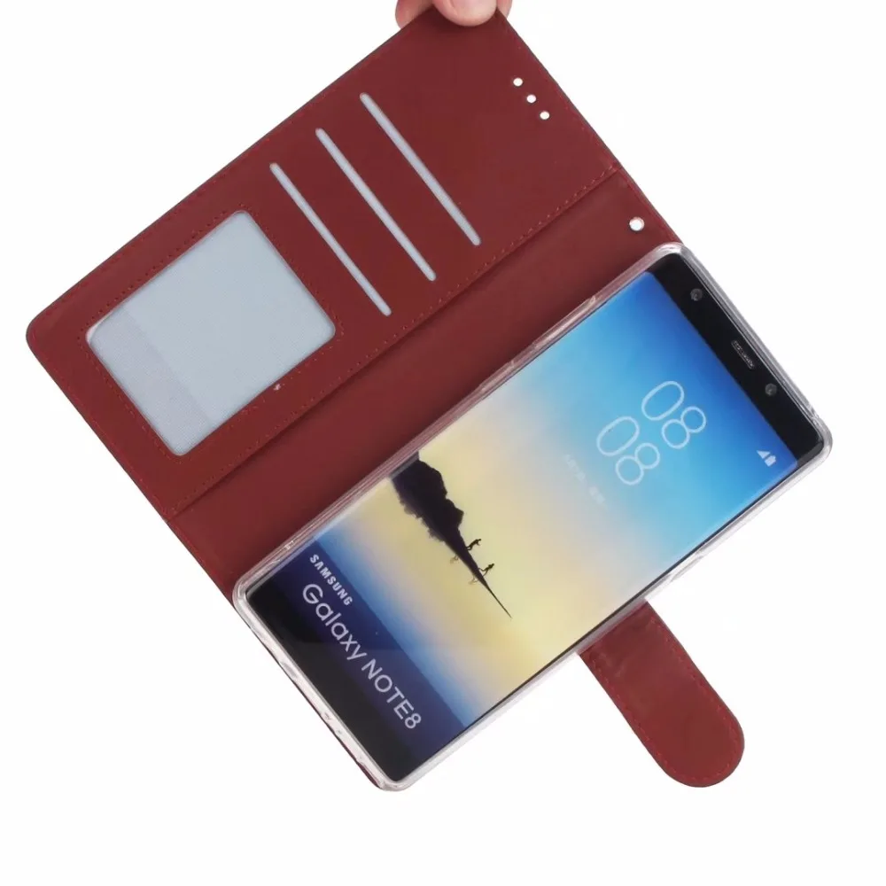 LANCASE For Samsung S9 Tilfælde Tegnebog Vintage Magnetiske 2 I 1 Flip Læder taske Til Samsung Galaxy S9 S8 Plus S7 Note 8-Sagen Kort