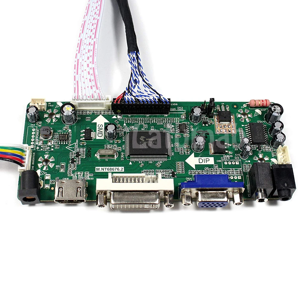 Latumab Controller Board for B154EW08 V. 0 / B154EW08 V0 LVDS 15.4