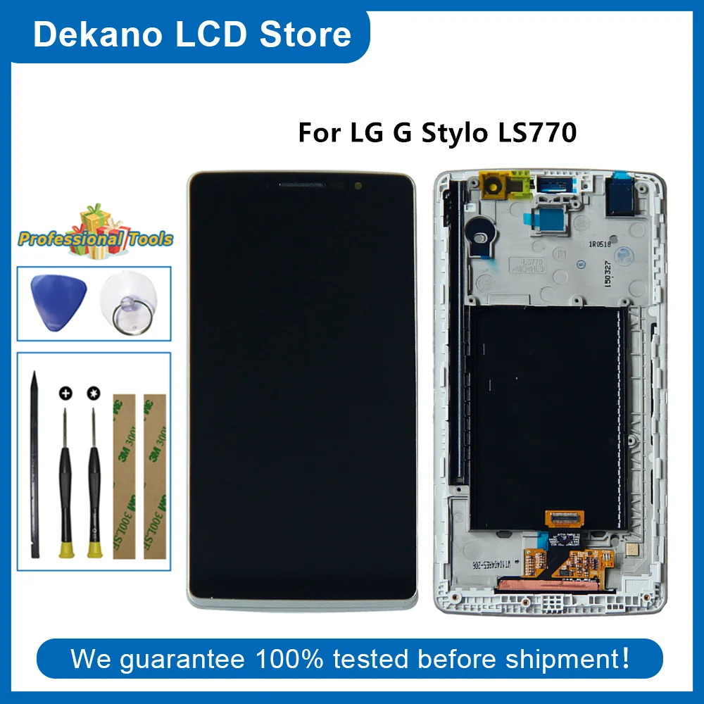 LCD-Skærm Til LG G Stylo H540 Touch Screen Digitizer Assembly For LG LS770 H631 H635 H630 MS631 Vise Pantalla