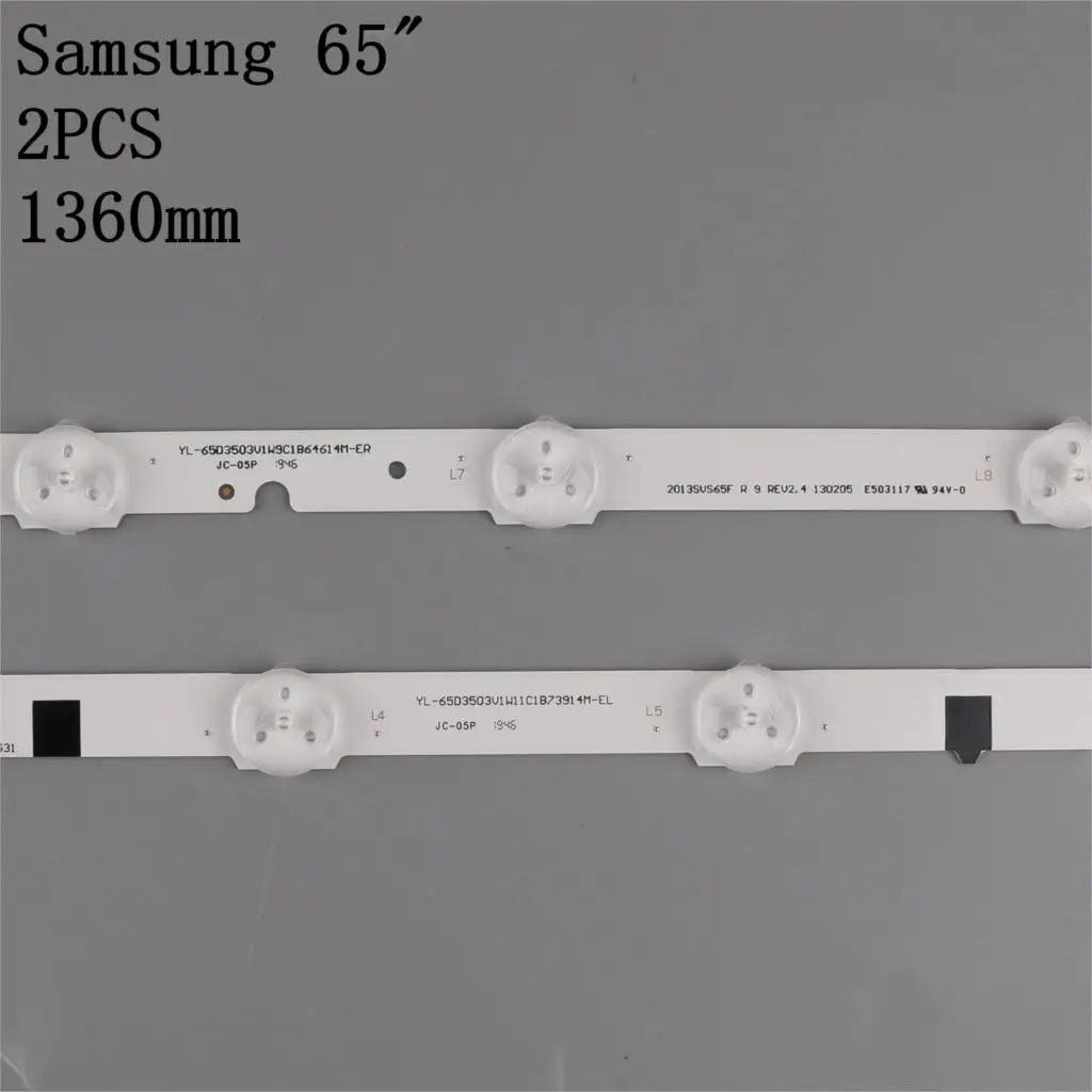 LED-baggrundsbelysning strip for Samsung 65