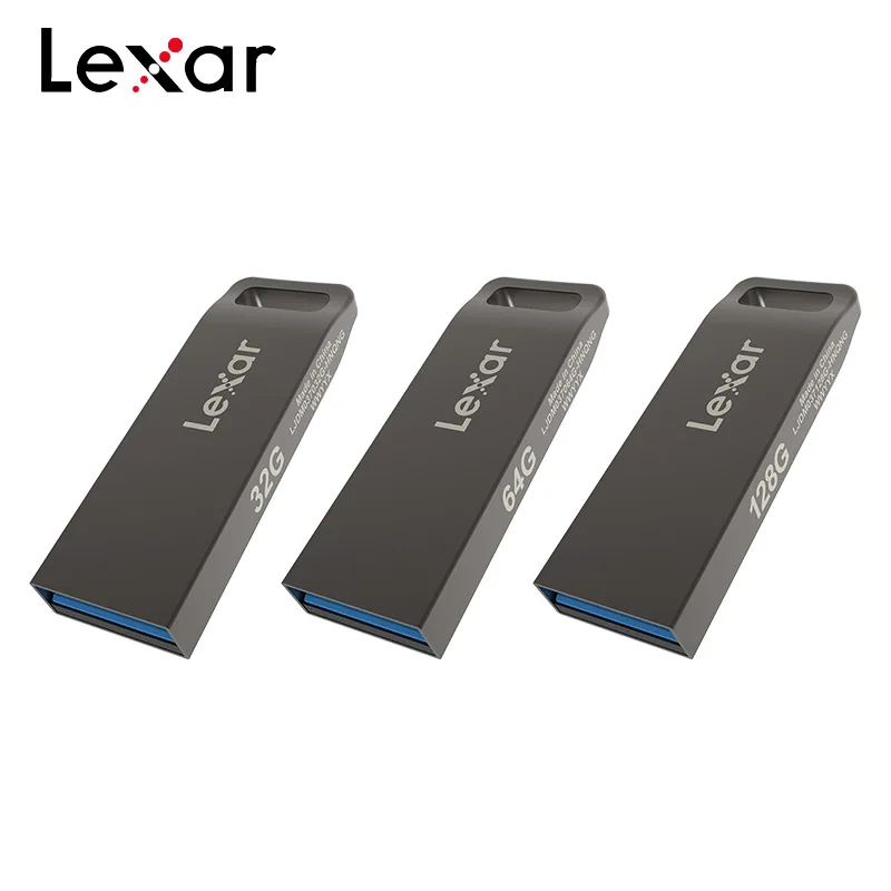 Lexar JUMPDRIVE M37 USB-Flash-Drev, 32GB, 64GB Høj Hastighed på 100 MB/s, USB 3.0 Metal Pendrive Mini U Disk 128 GB Hukommelse Stick