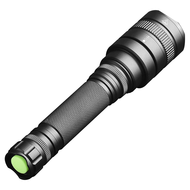 Litwod XHP90.2 Stærke Taktisk LED Lommelygte Vandtæt Lommelygte Zoom Lanterne Pærer 2 Stk 18650 Batteri, Justerbar