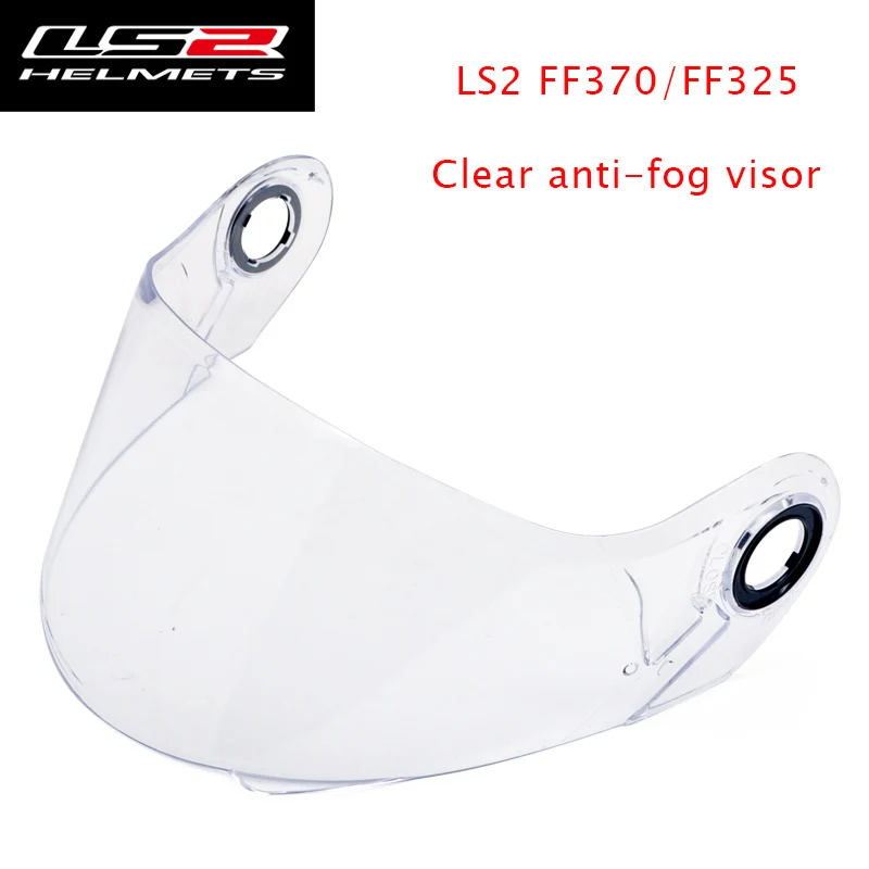 LS2 ff370 Flip op hjelm, visir egnet til ls2 ff325 ff394 hjelme Multi-coloroptional farverige Anti-fog lens