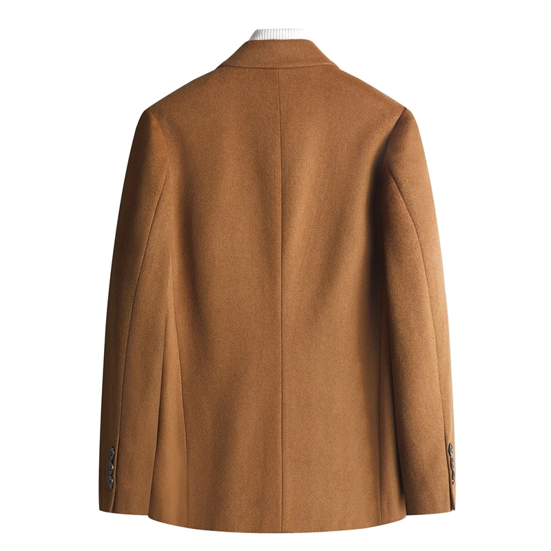 Luksus høj kvalitet tyk og behagelig uld jakkesæt jakke 2020 nye mærke tøj mænds efterår og vinter banket afslappet jakkesæt