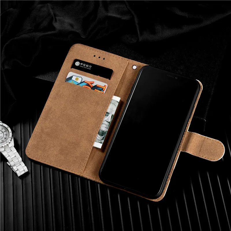 Læder taske Til Xiaomi PocoPhone POCO F2 Flip Wallet Cover Til Xiaomi Mi 9T Pro Redmi K20 Pro på Pocophone F2 Pro F1 bagcoveret