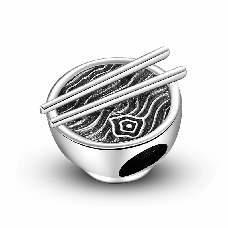 Lækker Hånd-Trukket Noodle 925 Sterling Sølv Perler, Smykker at Gøre, Passer Oprindelige JIUHAO DIY Armbånd Fine Charme