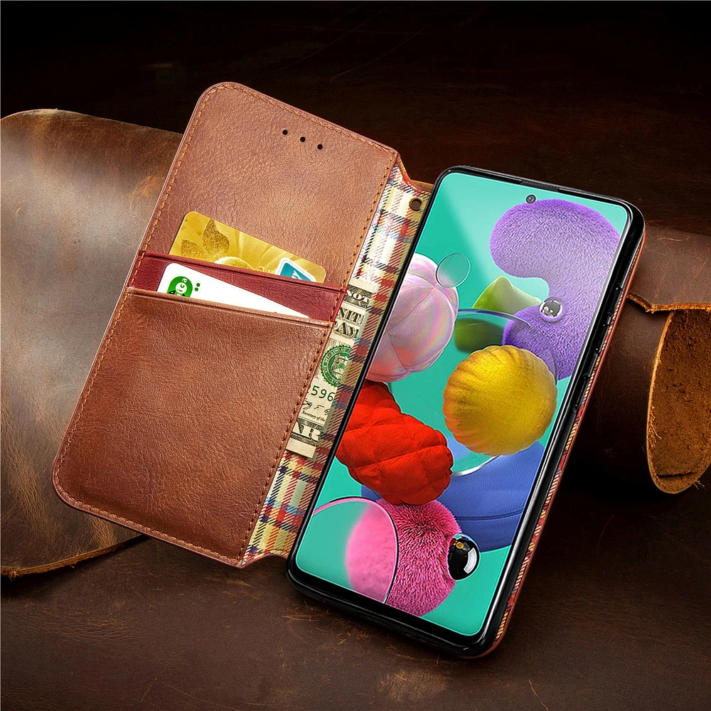 Magnet Læder taske Til Samsung Galaxy S20 Ultra S10 Lite S9 Plus Flip Book Case Cover Til Samsung A50 A30S A51 A71 5G A70 A70S