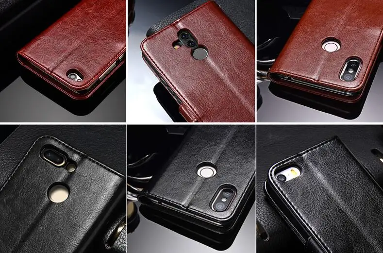 Magnetisk Flip Phone Case for Samsung Galaxy A10 A10S A10E A20 A20S A20E A30 A30S A40 A40S Core II 2 Cover Læder Tegnebog Case