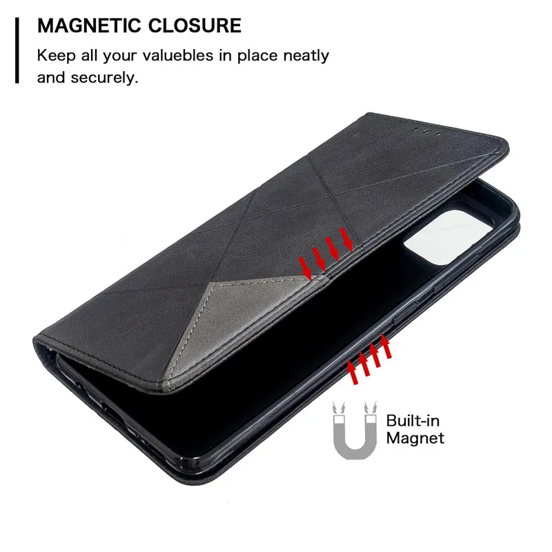 Magnetisk Læder Slanke Sag na Til Samsung Galaxy A02s SM-A025F Europa Version A02s A02 s Coque Flip Stå Business Phone Cover