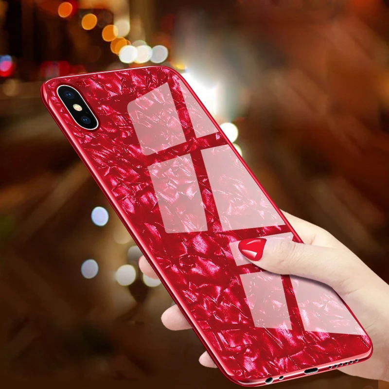 Marmor Tilfældet For iPhone-11 Pro Max antal iPhone-11 Pro Dække Luksus Marmor Hærdet Glas koreanske Girly Case Til iPhone X Xr XS Antal Tilfælde