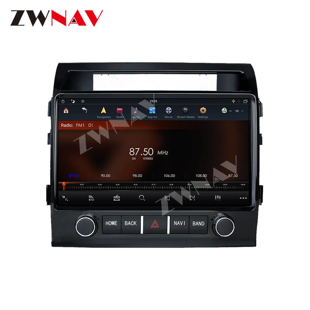 MAX-PAD Android 9.0 Car Multimedia Afspiller til Streaming-Medie Enhed Til TOYOTA LAND CRUISER LC200 2008-2019 Radio Stereo-Touch-Skærm